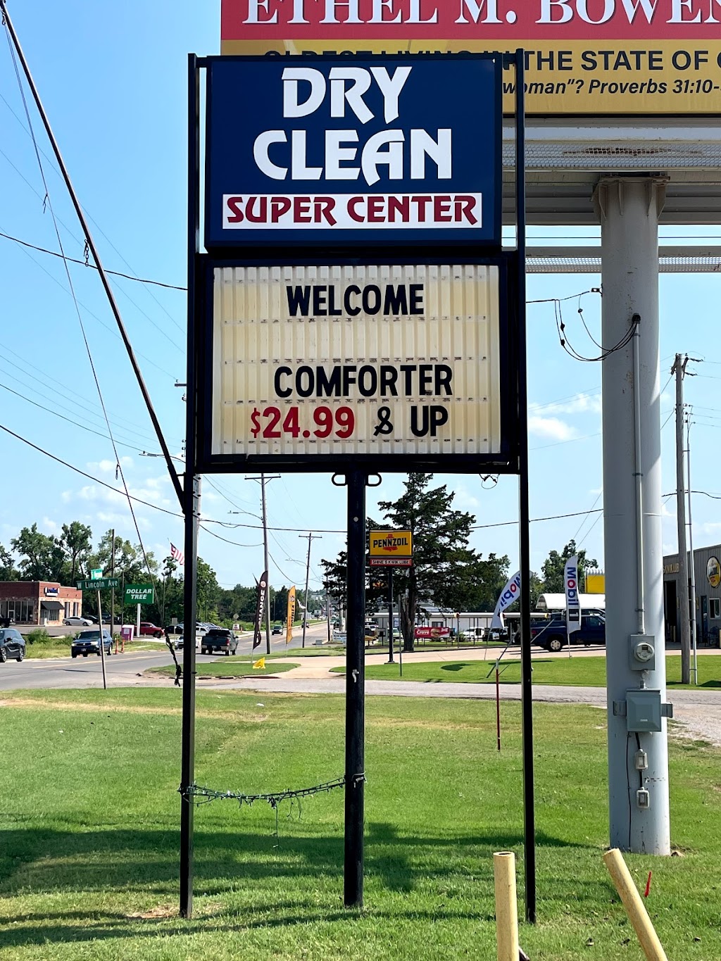 Dry Clean Super Center | 617 S Division St, Guthrie, OK 73044, USA | Phone: (405) 282-2201