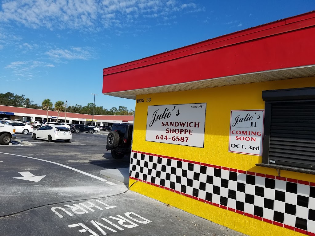 Julios Sandwich Shop | 4525 Florida Ave S Ste. 33, Lakeland, FL 33813, USA | Phone: (863) 686-1713