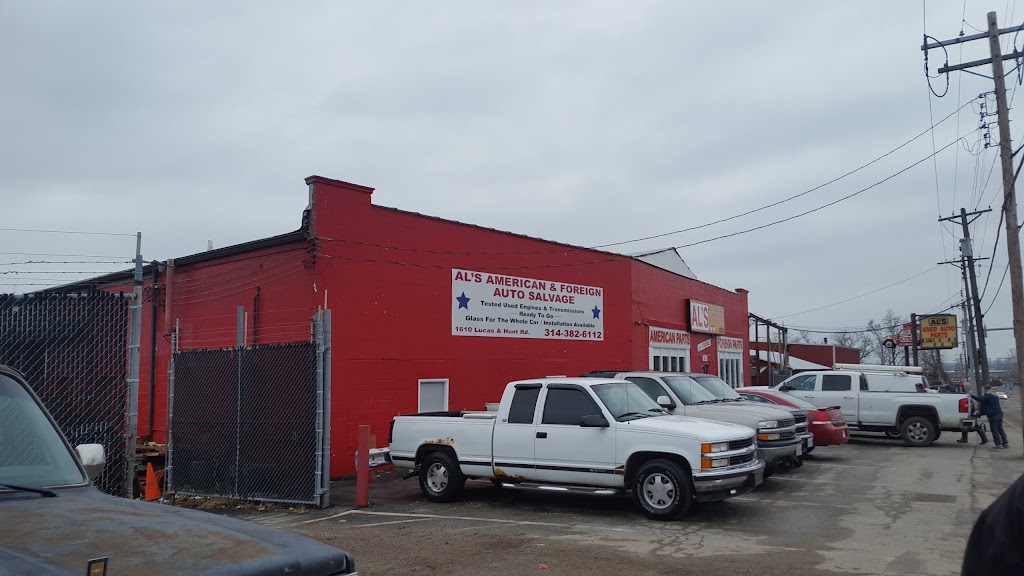 Als Auto Salvage | 1610 Lucas and Hunt Rd, St. Louis, MO 63133, USA | Phone: (314) 382-6112