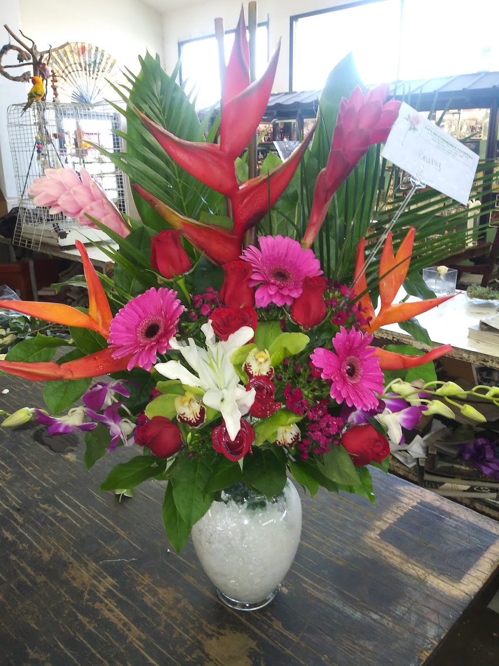 Commerce Flowers | 2340 S Atlantic Blvd, Commerce, CA 90040, USA | Phone: (323) 265-4377