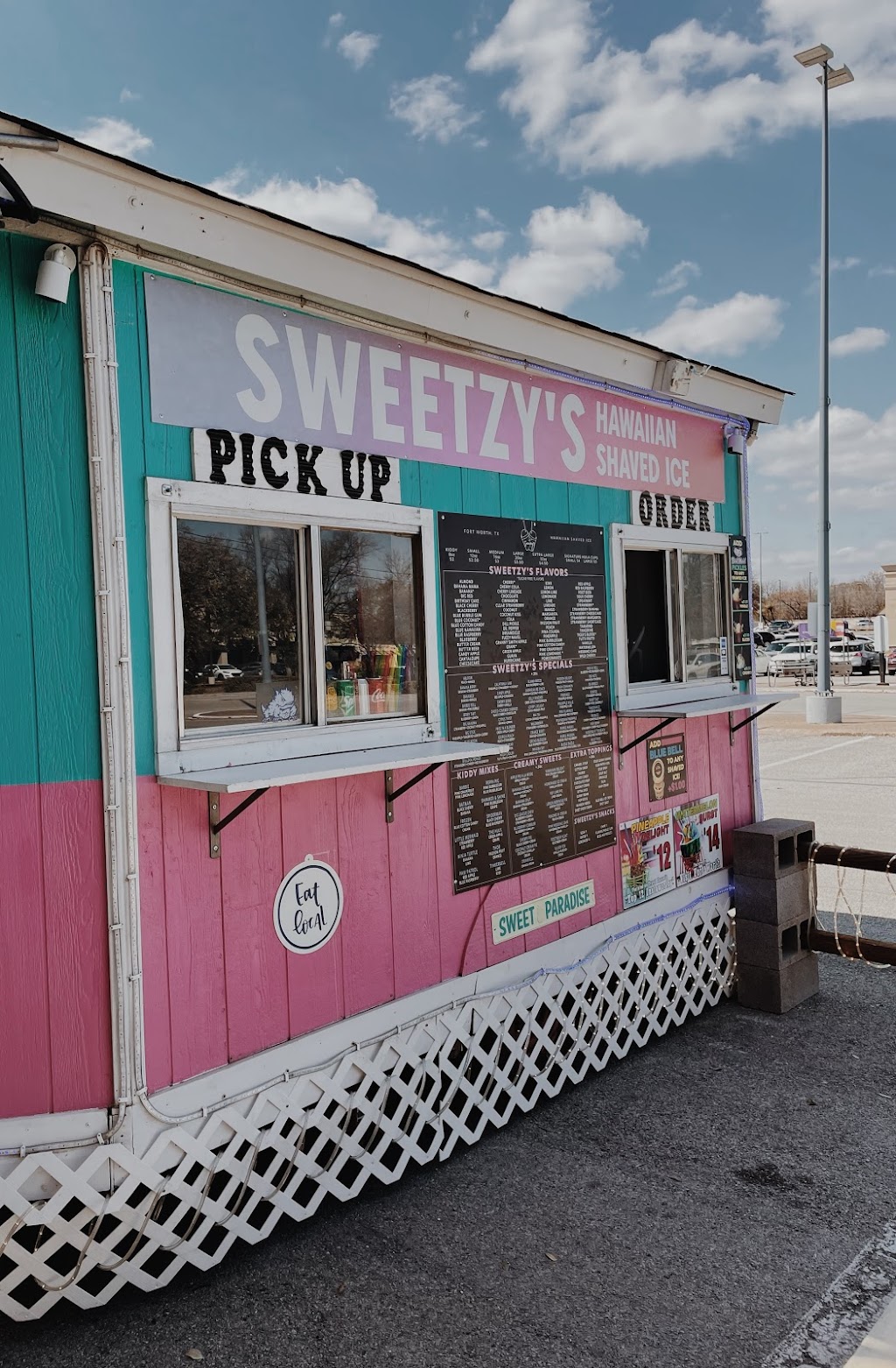 Sweetzys Snowcones | 3400 Bernie Anderson Ave, Fort Worth, TX 76116, USA | Phone: (972) 439-5038