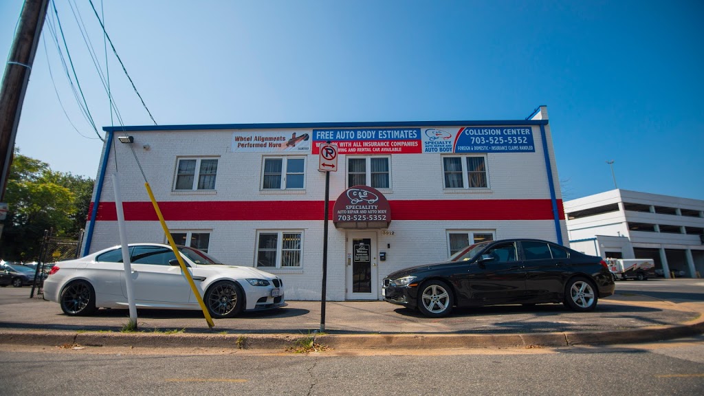 C&G Specialty Auto Repair and Auto Body | 3912 5th Rd N, Arlington, VA 22203, USA | Phone: (703) 525-5352