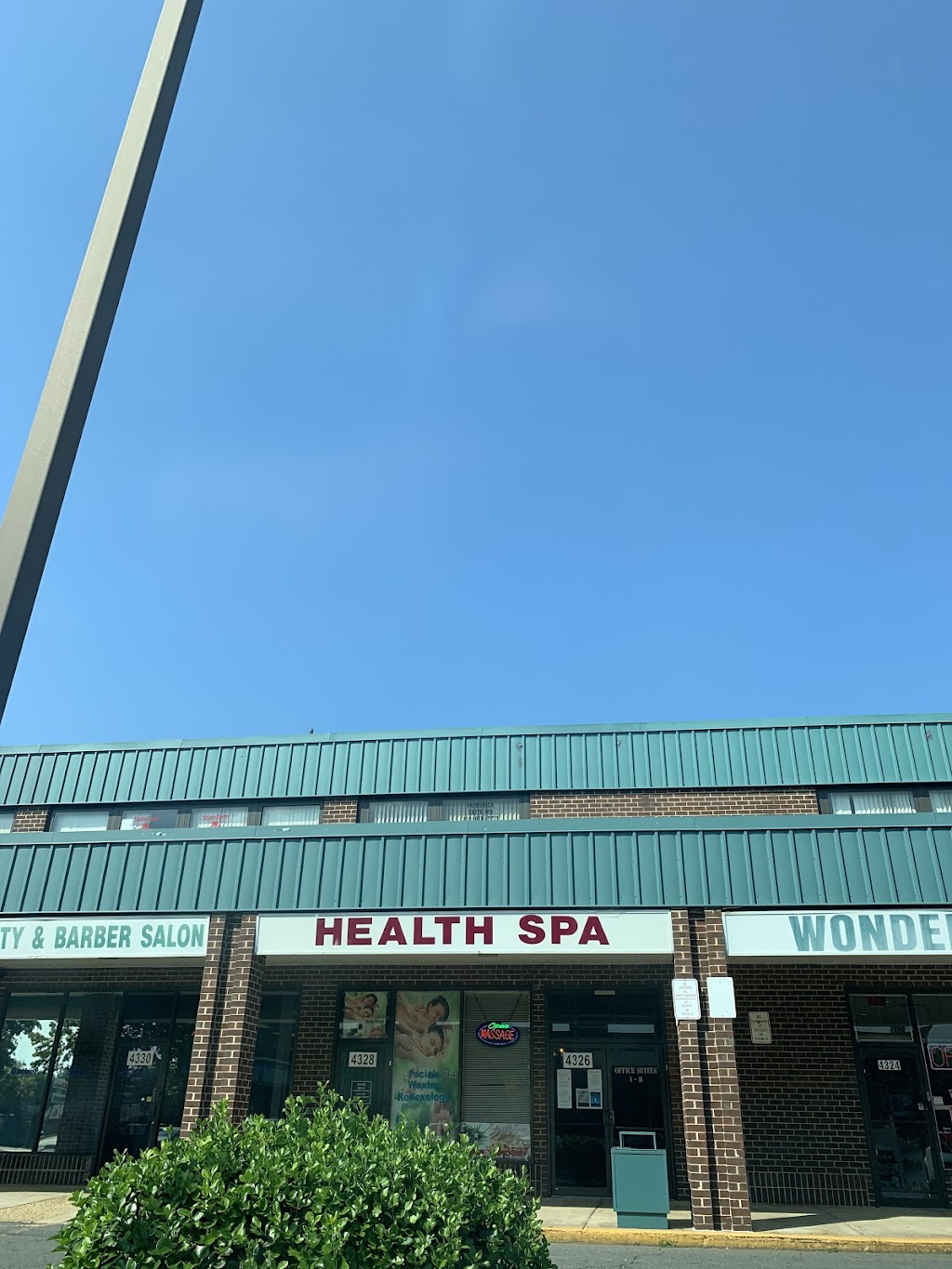 Health Spa | 4328 Dale Blvd, Woodbridge, VA 22193, USA | Phone: (703) 680-3527