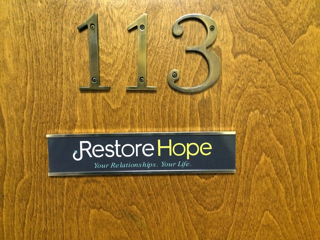 Restore Hope Counseling Services, LLC | 8706 Bourgade Ave Suite #113, Lenexa, KS 66219, USA | Phone: (913) 210-1015