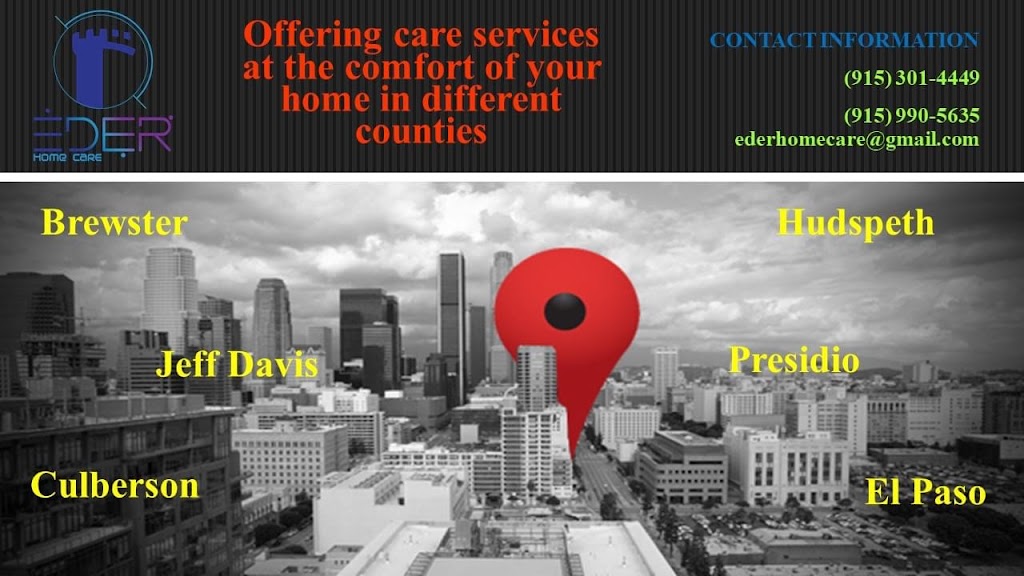 Eder Home Care, LLC | 1640 Myrtler Dr, Clint, TX 79836, USA | Phone: (915) 301-4449