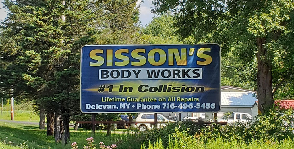 Sissons Body Works | 2592 California Hill Rd, Delevan, NY 14042, USA | Phone: (716) 496-5456