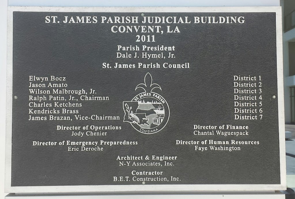 St James Parish Tax Collector | 5800 LA-44, Convent, LA 70723, USA | Phone: (225) 562-2501