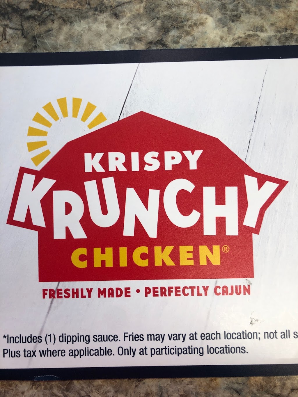 Krispy Krunchy Chicken | 34013 Co Rd 13, Elizabeth, CO 80107, USA | Phone: (303) 646-4778