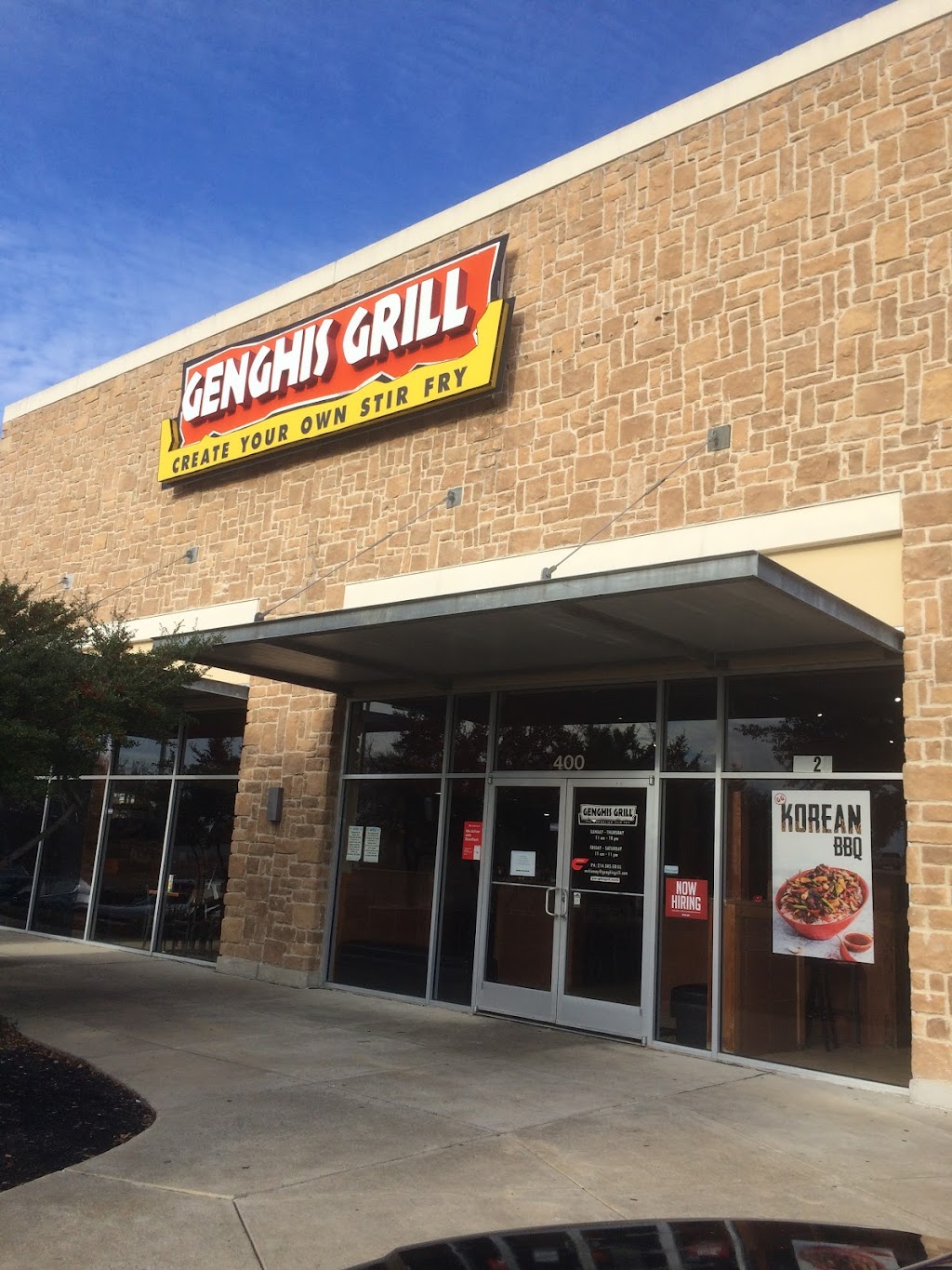 Genghis Grill | 1920 Eldorado Pkwy #400, McKinney, TX 75069, USA | Phone: (214) 585-4745