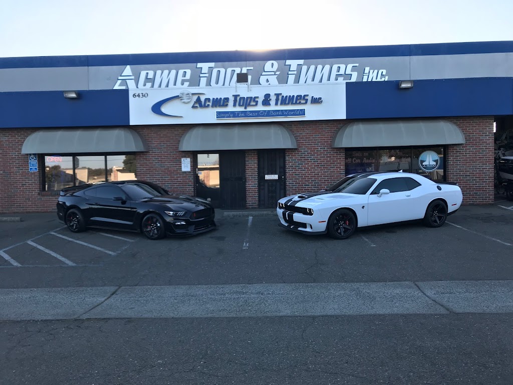 Acme Tops & Tunes | 6430 Franklin Blvd, Sacramento, CA 95823, USA | Phone: (916) 429-2293