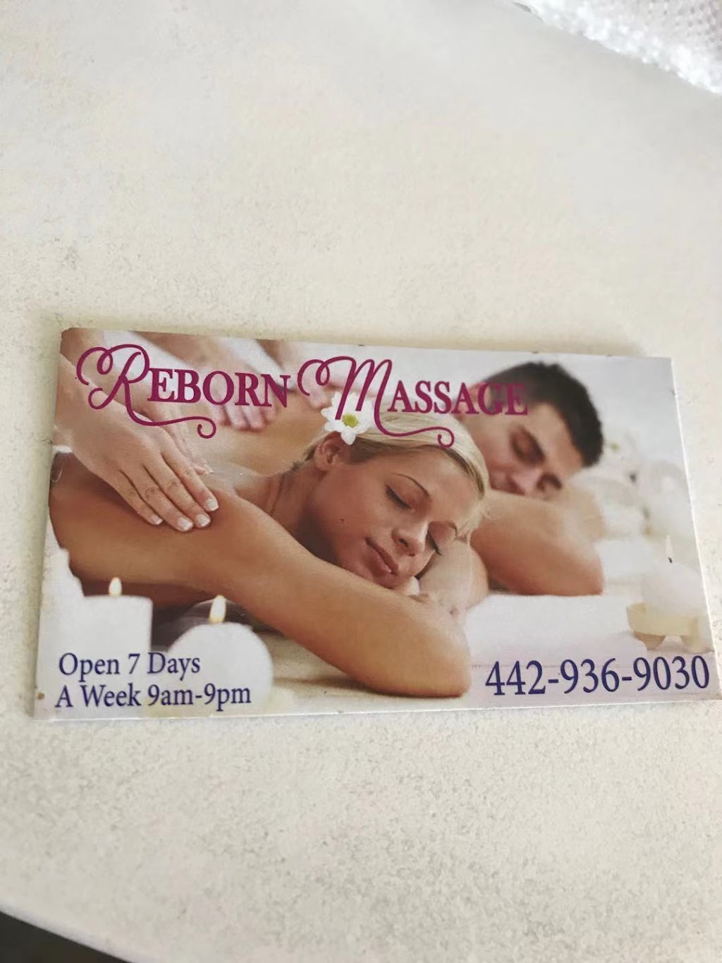 Reborn Massage | 3936 Phelan Rd A8, Phelan, CA 92371, USA | Phone: (442) 936-9030