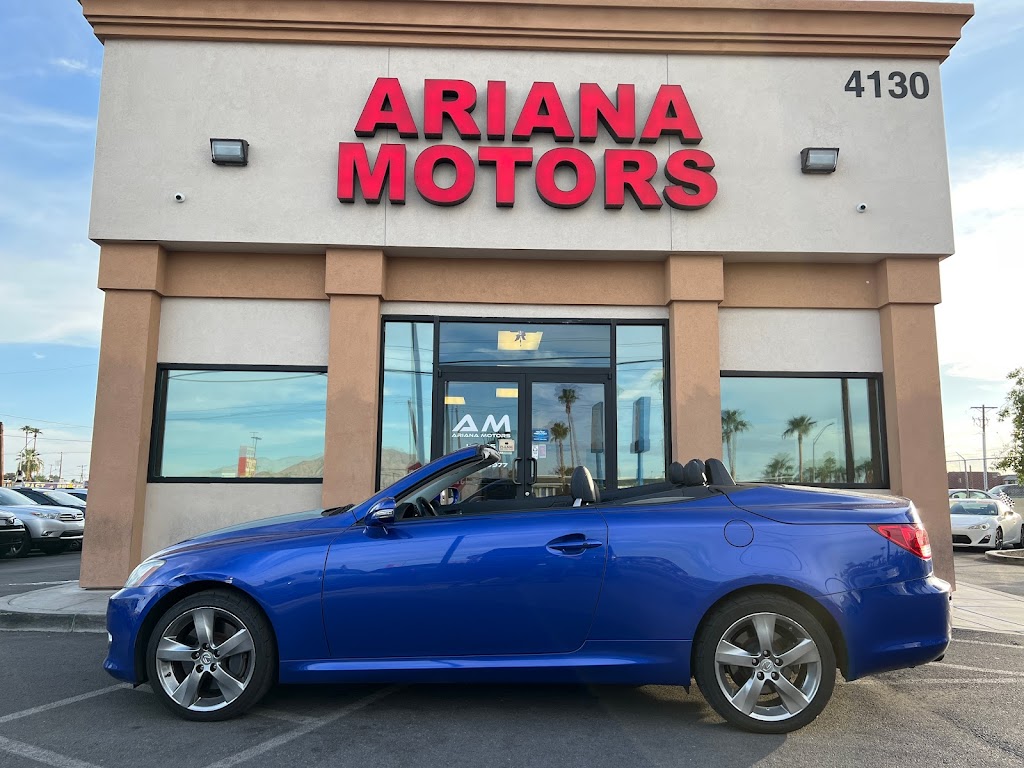 Ariana Motors | 4130 Boulder Hwy, Las Vegas, NV 89121 | Phone: (702) 381-0977