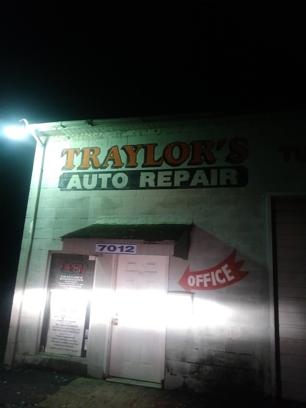 Traylors Auto Repair | 7012 Boydton Plank Rd, Petersburg, VA 23803, USA | Phone: (804) 732-1826