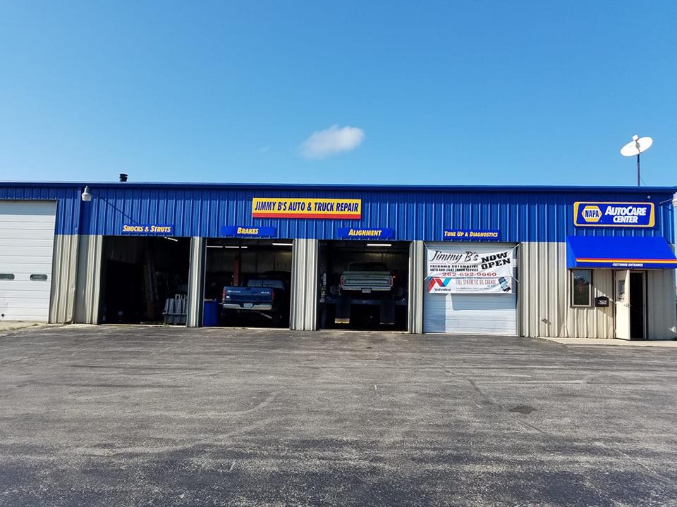 Jimmy Bs Fredonia Auto | 241 Highland Dr, Fredonia, WI 53021, USA | Phone: (262) 692-9660