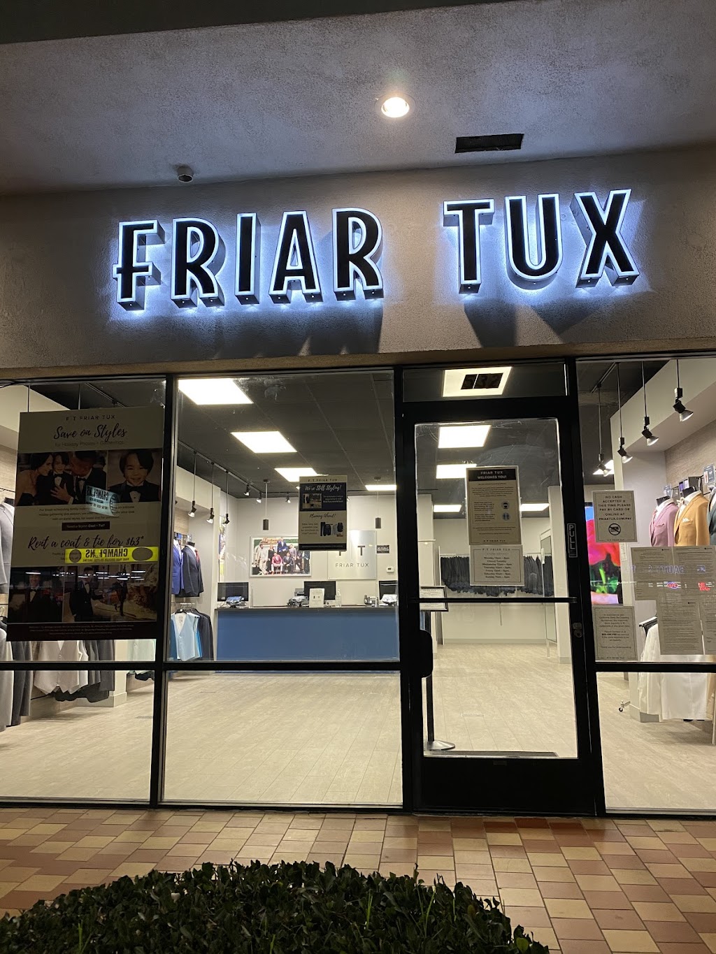Friar Tux | 532 N Azusa Ave, West Covina, CA 91791, USA | Phone: (626) 339-9506