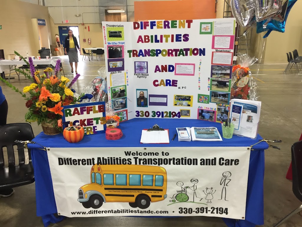 Different Abilities Transportation And Care | 1612 Tuscarawas St W, Canton, OH 44708, USA | Phone: (330) 391-2194