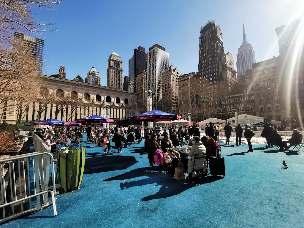 Bryant Park | New York, NY 10018, USA | Phone: (212) 768-4242