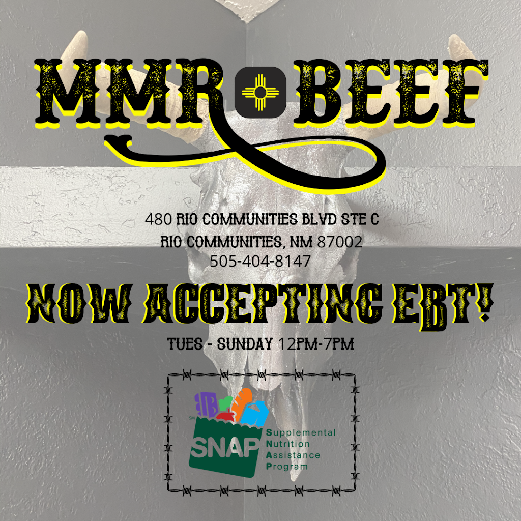 MMR BEEF, LLC | 480 Rio Communities Blvd STE C, Belen, NM 87002, USA | Phone: (505) 404-8147