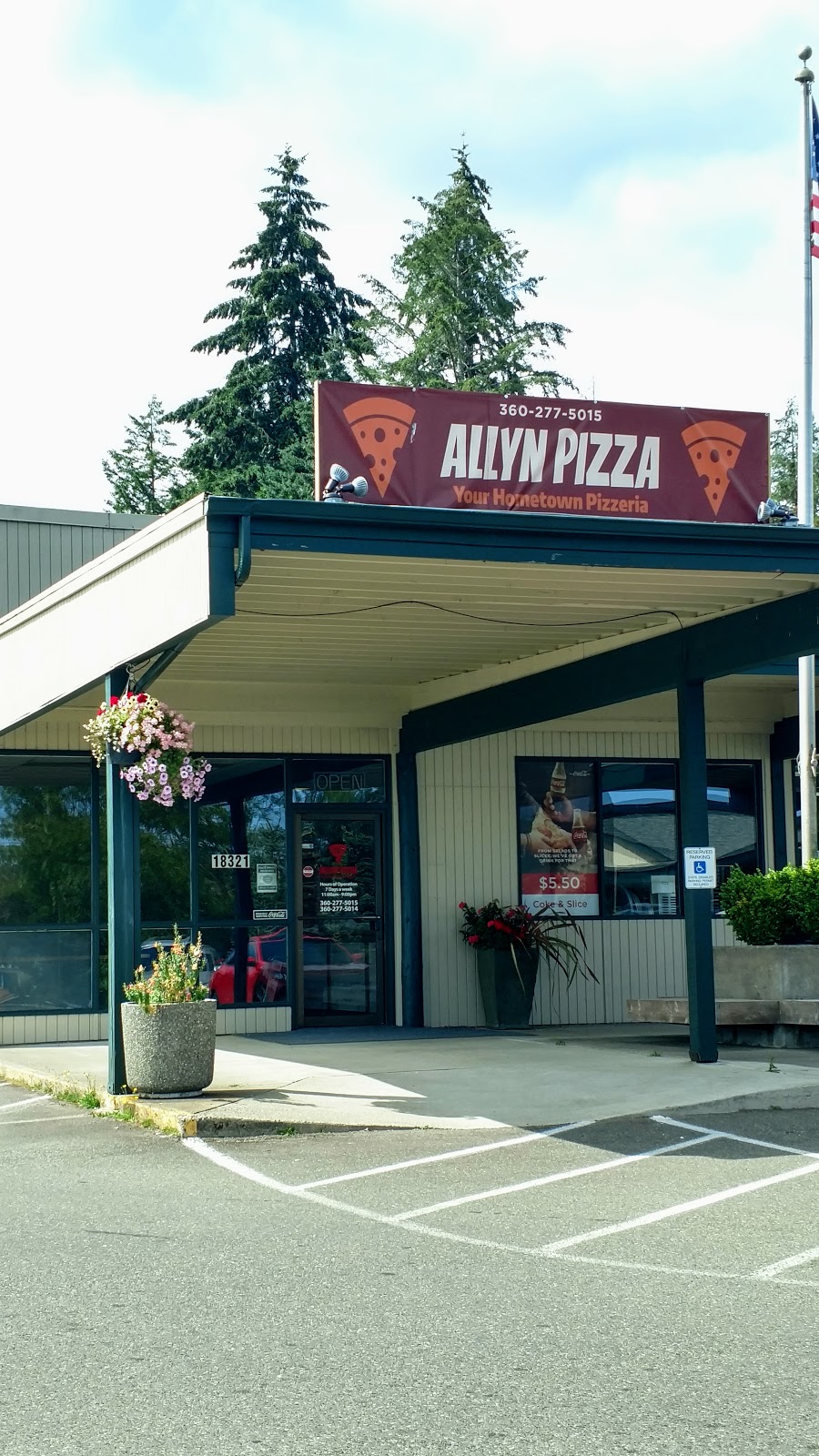 Allyn Pizza | 18321 E, WA-3 A, Allyn, WA 98524, USA | Phone: (360) 277-5015