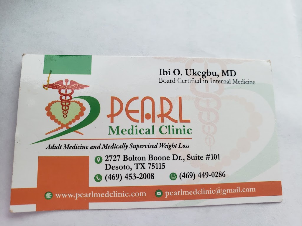 Pearl Medical Clinic | 2727 Bolton Boone Dr Suite 101, DeSoto, TX 75115, USA | Phone: (469) 453-2008