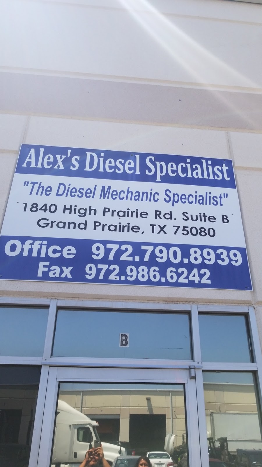 Alexs Diesel Specialist | 1840 High Prairie Rd, Grand Prairie, TX 75050, USA | Phone: (972) 790-8939