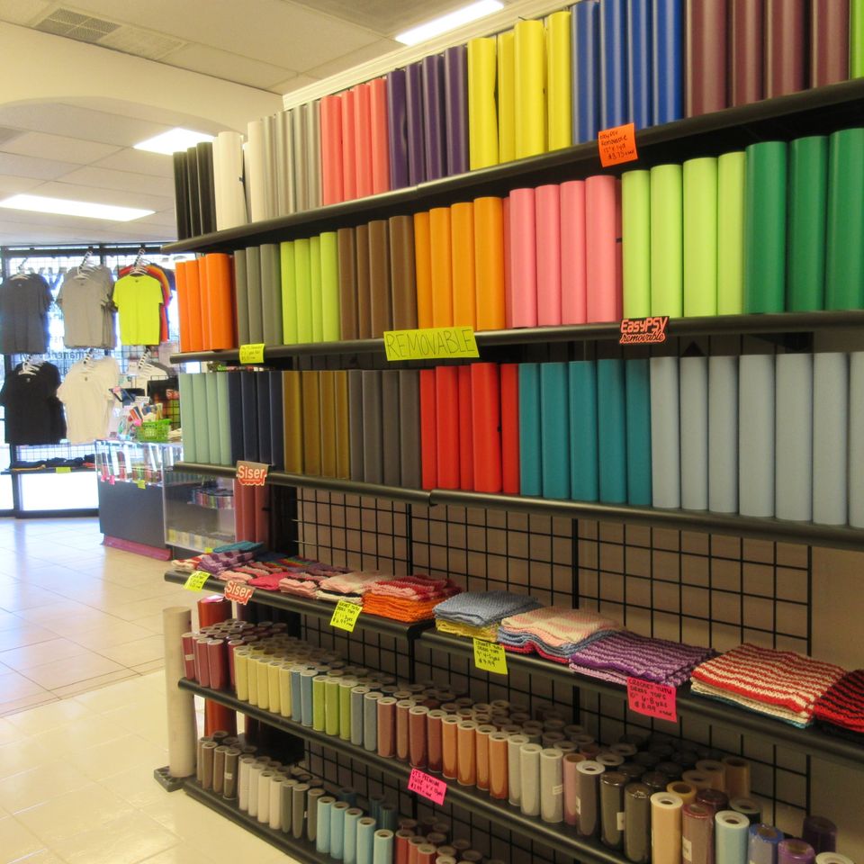 Vinyl and Tulle Supply | 1712-1 Citrus Blvd, Leesburg, FL 34748, USA | Phone: (352) 366-8840