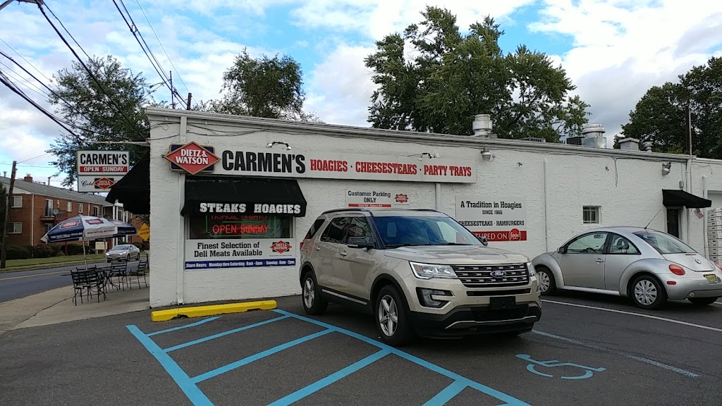 Carmens Deli | 42 E Browning Rd, Bellmawr, NJ 08031, USA | Phone: (856) 931-7203