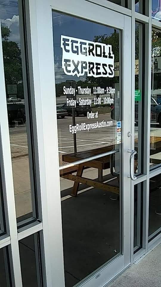 Egg Roll Express | 6301 W Parmer Ln #202, Austin, TX 78729, USA | Phone: (512) 258-8881