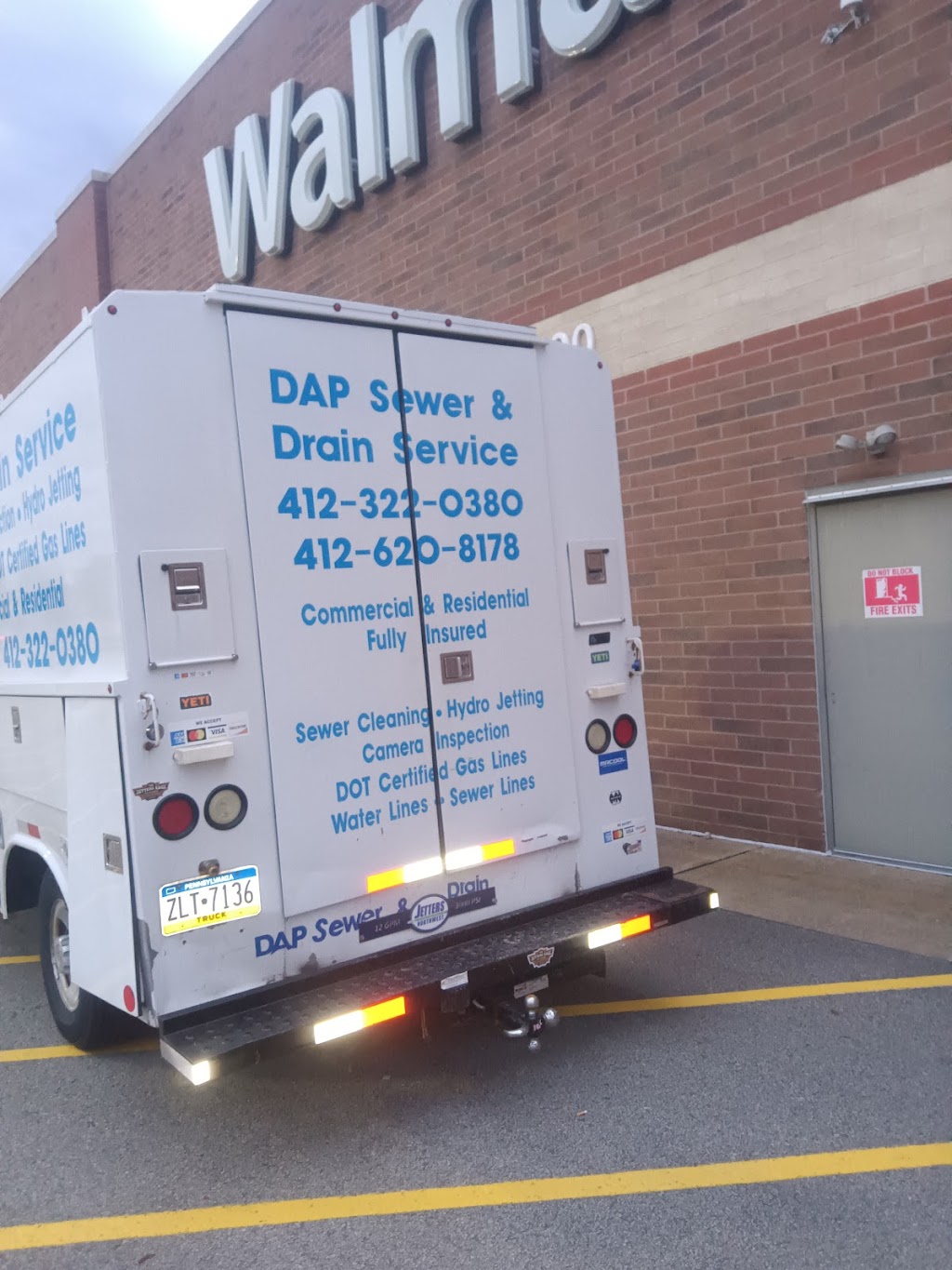 DAP Sewer & Drain | 159 Buffalo Hill Rd, Irwin, PA 15642, USA | Phone: (412) 620-8178