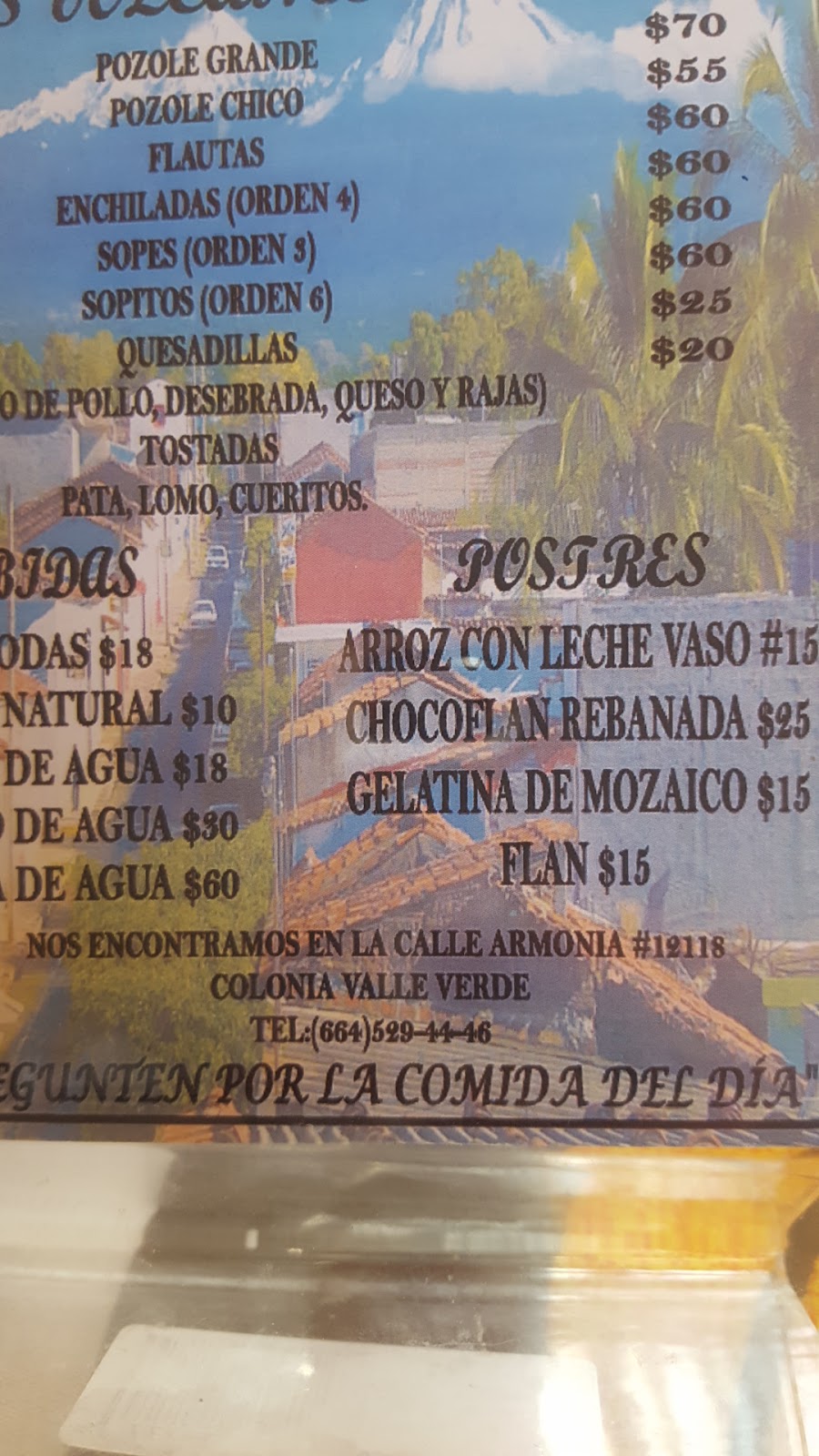 Cenaduria "Los volcanes de Colima" | Armonía 12118, Valle Verde, 22204 Tijuana, B.C., Mexico | Phone: 664 380 9127