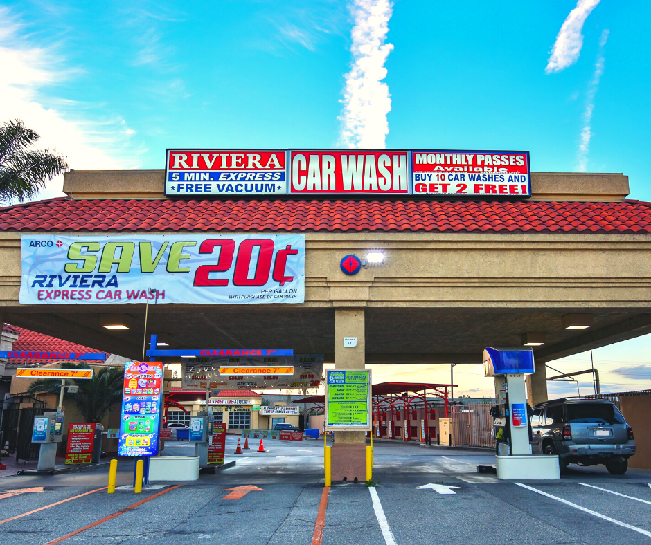 Riviera 5 Minute Express Wash | 10121 Whittier Blvd, Whittier, CA 90606, USA | Phone: (562) 695-5600