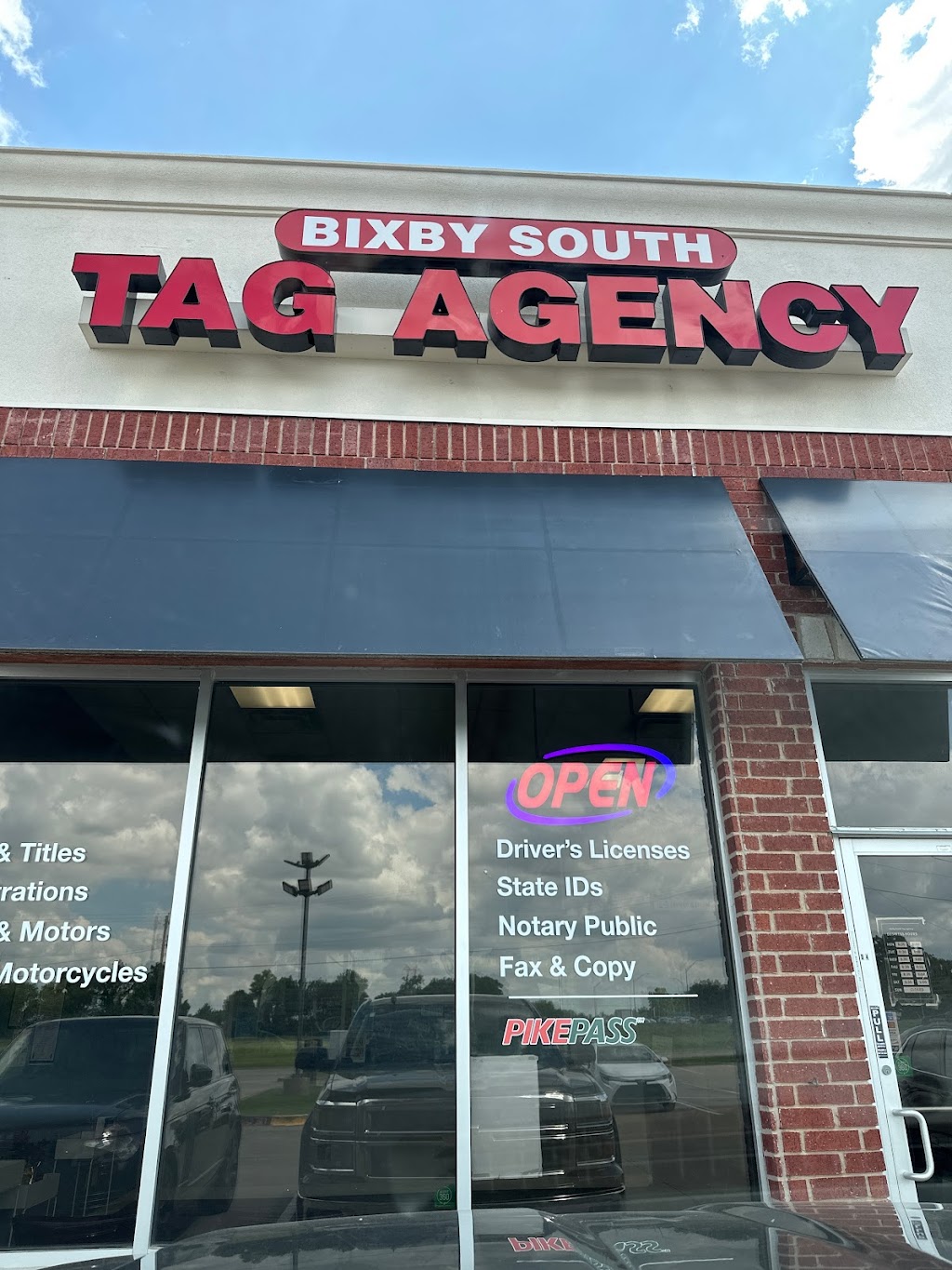 Bixby South Tag Agency | 14621 S Memorial Dr, Bixby, OK 74008, USA | Phone: (918) 970-4075