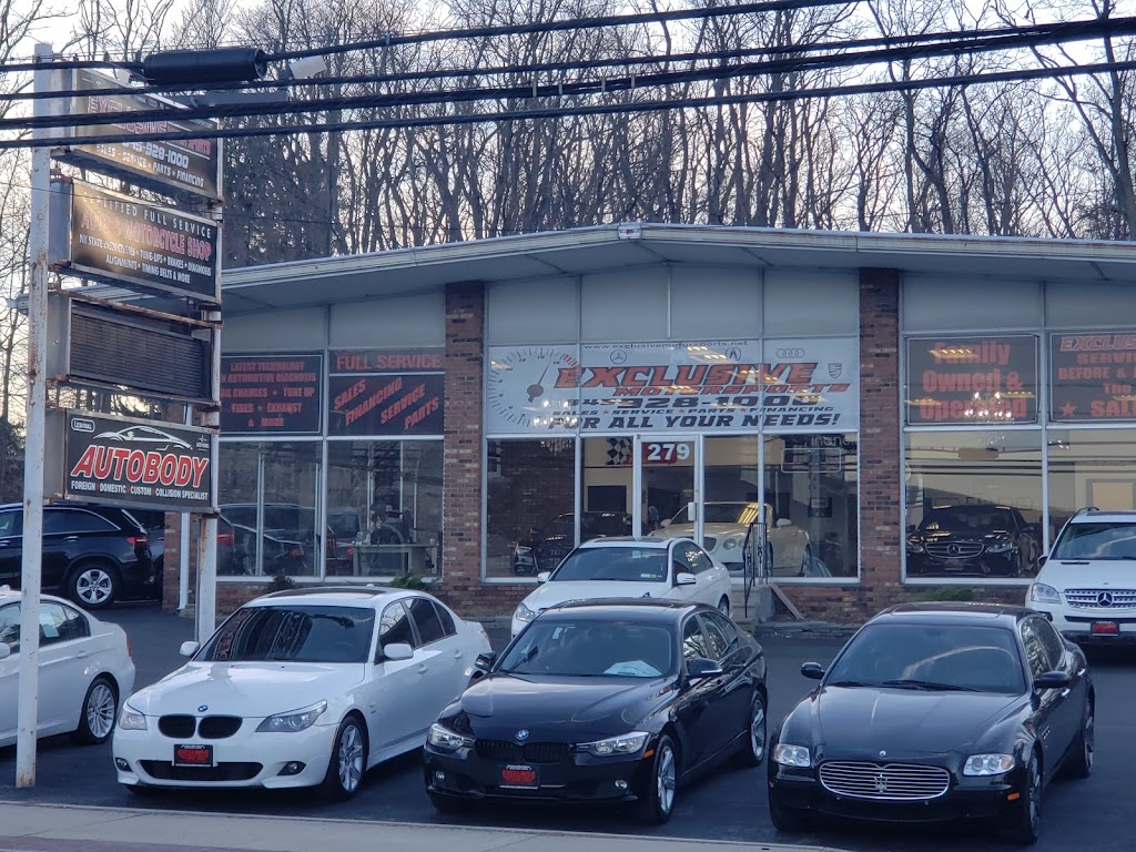 Exclusive Motor Sports & Auto Collision | 279 NY-32, Central Valley, NY 10917, USA | Phone: (845) 928-1000