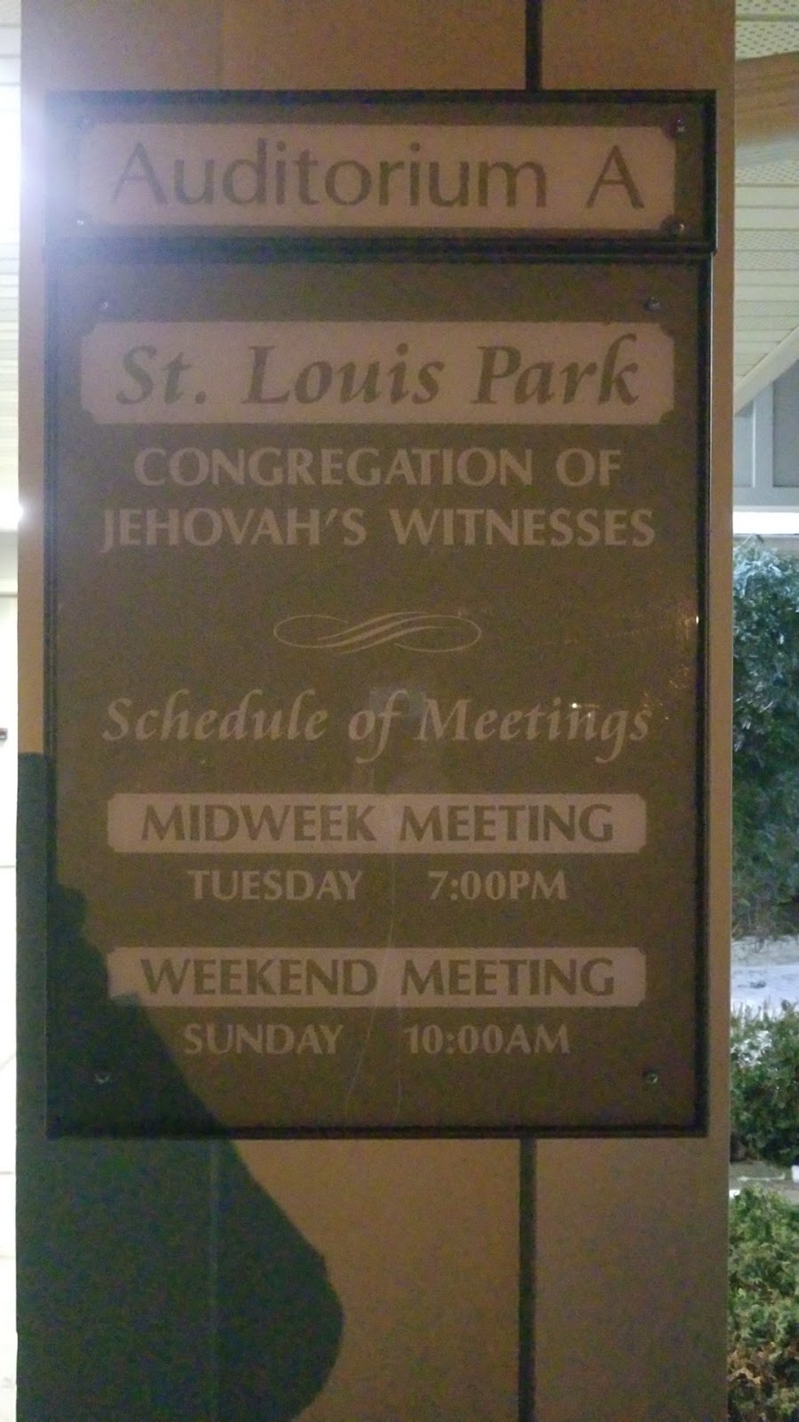 Kingdom Hall Of Jehovahs Witnesses | 13001 Lake Street Extension, Minnetonka, MN 55305 | Phone: (952) 933-0489