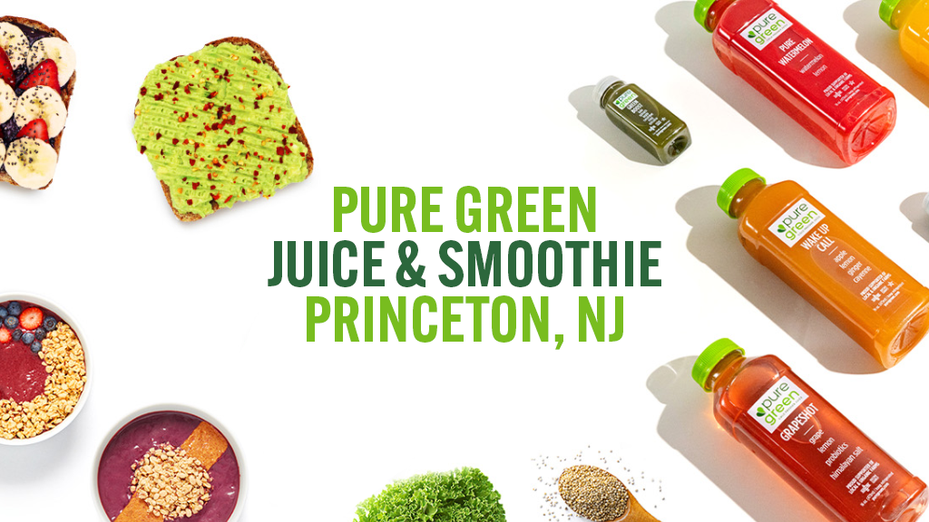 Pure Green - Juice Bar Princeton | 302 Mercer Mall, 3371 US-1, Lawrenceville, NJ 08648, USA | Phone: (609) 356-0122
