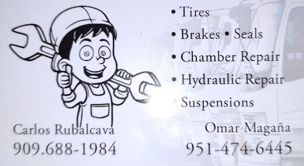 Omars truck, tire repair and roadside service | N Lilac Ave, Rialto, CA 92376, USA | Phone: (951) 474-6445