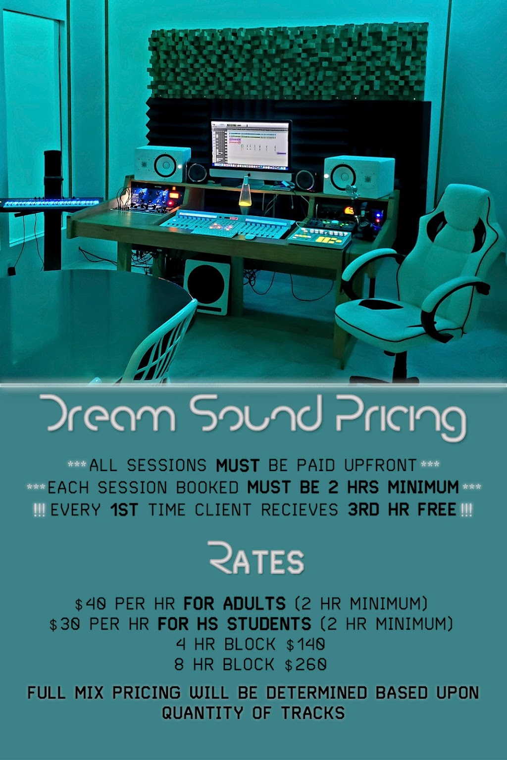 Dream Sound Studios | 6112 33rd St E #105, Bradenton, FL 34203, USA | Phone: (941) 241-7330