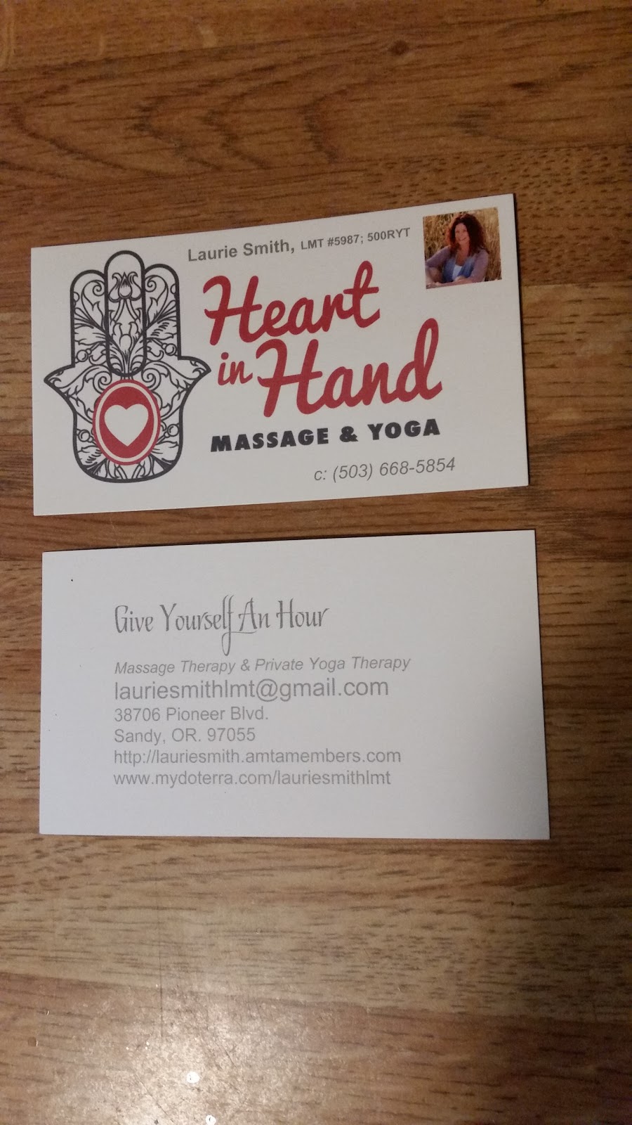 Heart in Hand Massage & Yoga | 18180 Van Fleet Ave, Sandy, OR 97055 | Phone: (503) 668-5854