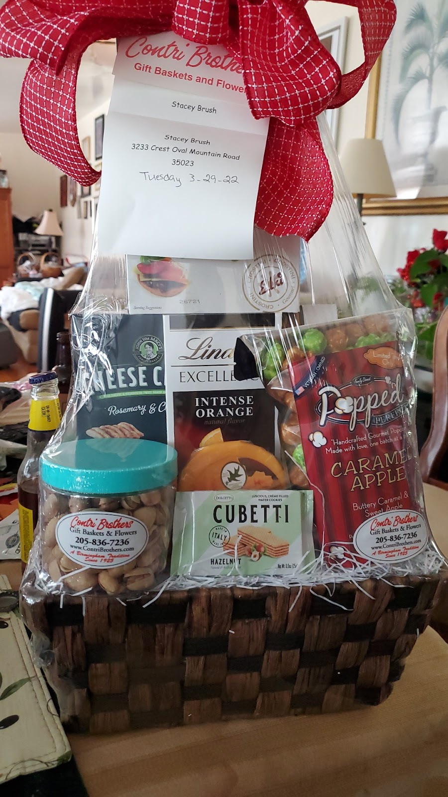 Contri Brothers Gift Basket | 6911 1st Ave N, Birmingham, AL 35206, USA | Phone: (205) 836-7236