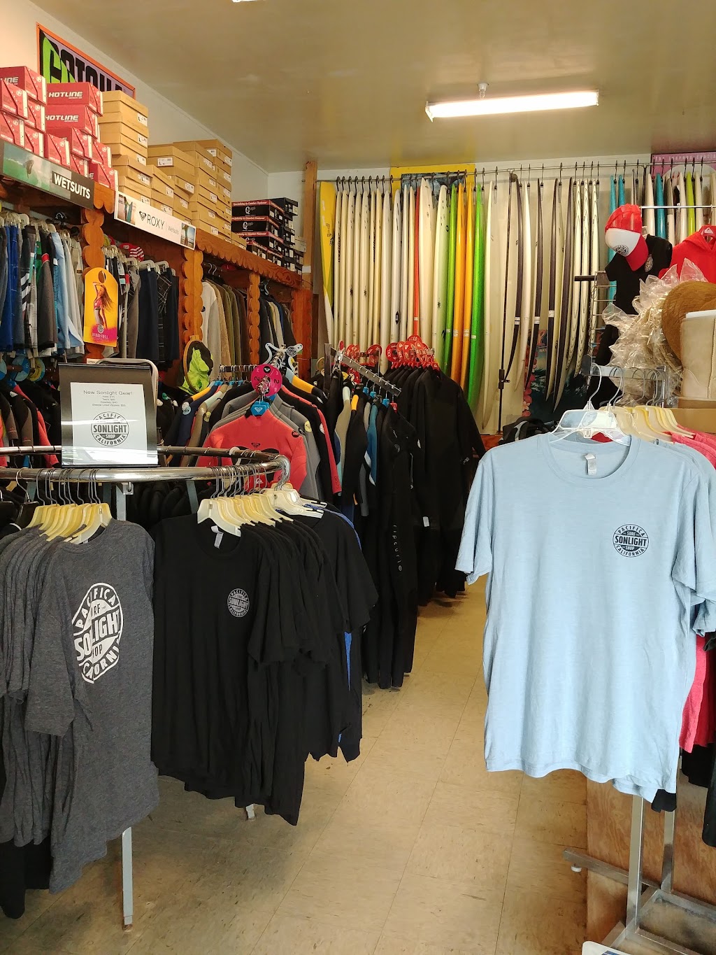 Sonlight Surfshop | 575 Crespi Dr #1, Pacifica, CA 94044, USA | Phone: (650) 359-5471