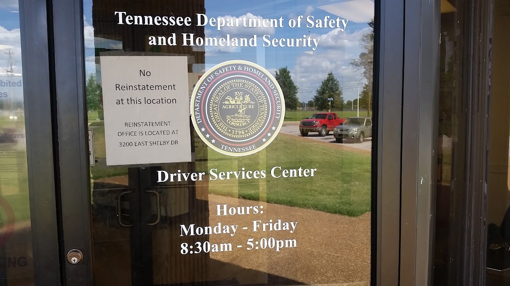 Millington Driver Services Center | 5019 W Union Rd, Millington, TN 38053, USA | Phone: (901) 745-7020