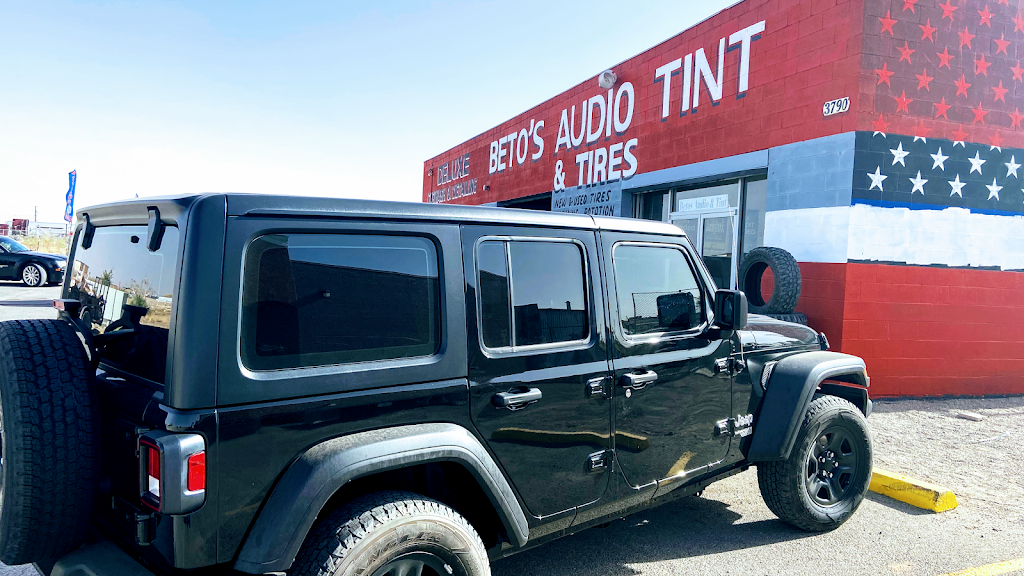 Betos Audio & Tint And Tires | 3790 N Zaragoza Rd, El Paso, TX 79938, USA | Phone: (915) 691-0441