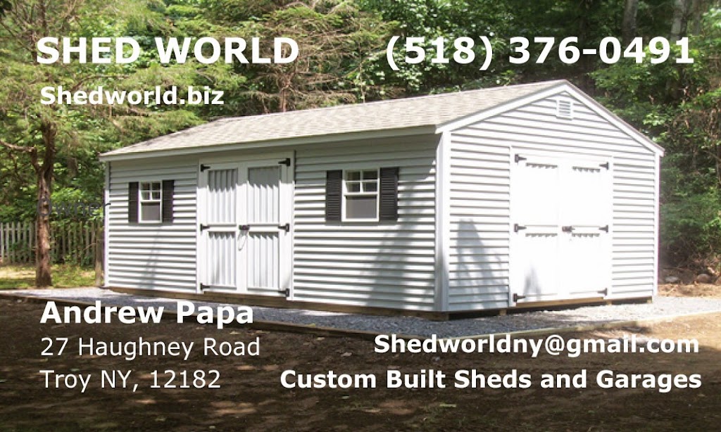 Shed World | 27 Haughney Rd, Troy, NY 12182, USA | Phone: (518) 376-0491