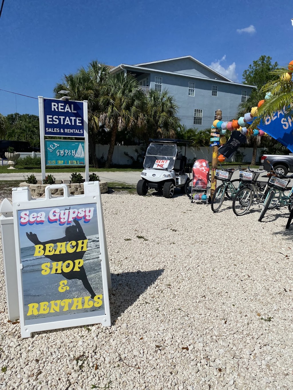 Sea Gypsy Beach Shop & Rentals | 2701 Gulf Blvd, Indian Rocks Beach, FL 33785, USA | Phone: (727) 474-3053