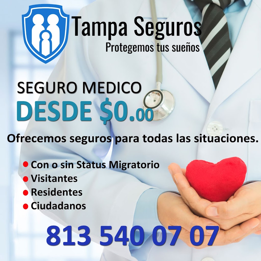 Tampa Seguros - Seguro medico, Seguro de vida y Plan funerario. | 7320 E Fletcher Ave, Tampa, FL 33637, USA | Phone: (813) 540-0707