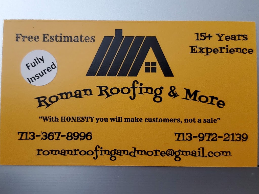 Roman Roofing More Llc 6316 W Montgomery Rd Houston Tx 77091 Usa