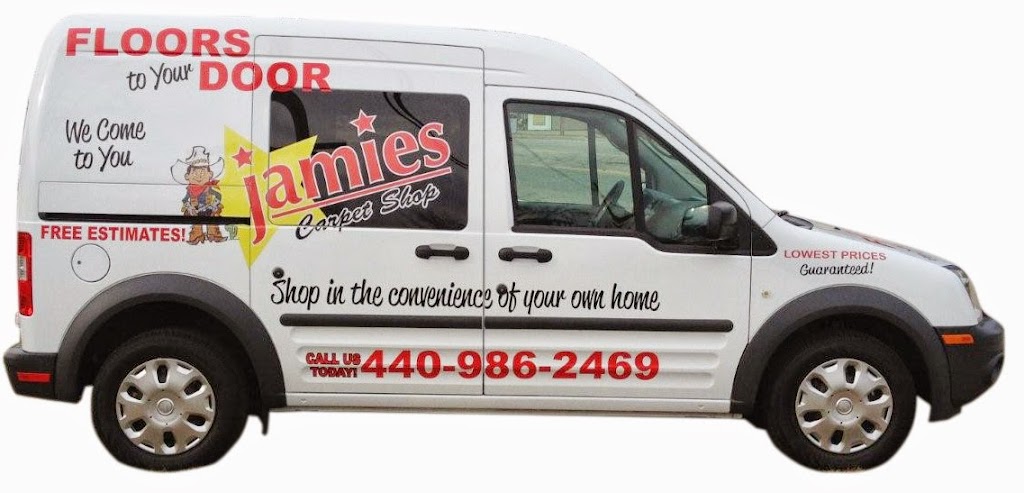 Jamies Carpet Shop | 130 Market Dr, Elyria, OH 44035, USA | Phone: (440) 732-4189