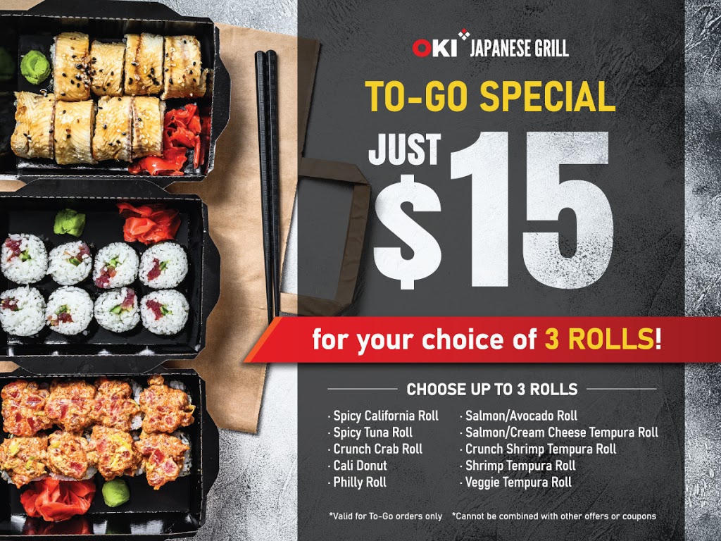 Oki Japanese Grill - Sushi & Hibachi | 1855 Dallas Pkwy #400, Plano, TX 75093, USA | Phone: (469) 709-8700