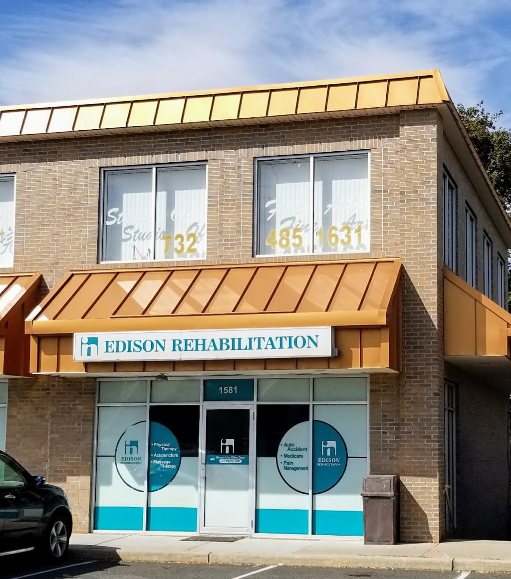 Edison Rehabilitation | 1581 NJ-27 #3, Edison, NJ 08817, USA | Phone: (732) 287-1990