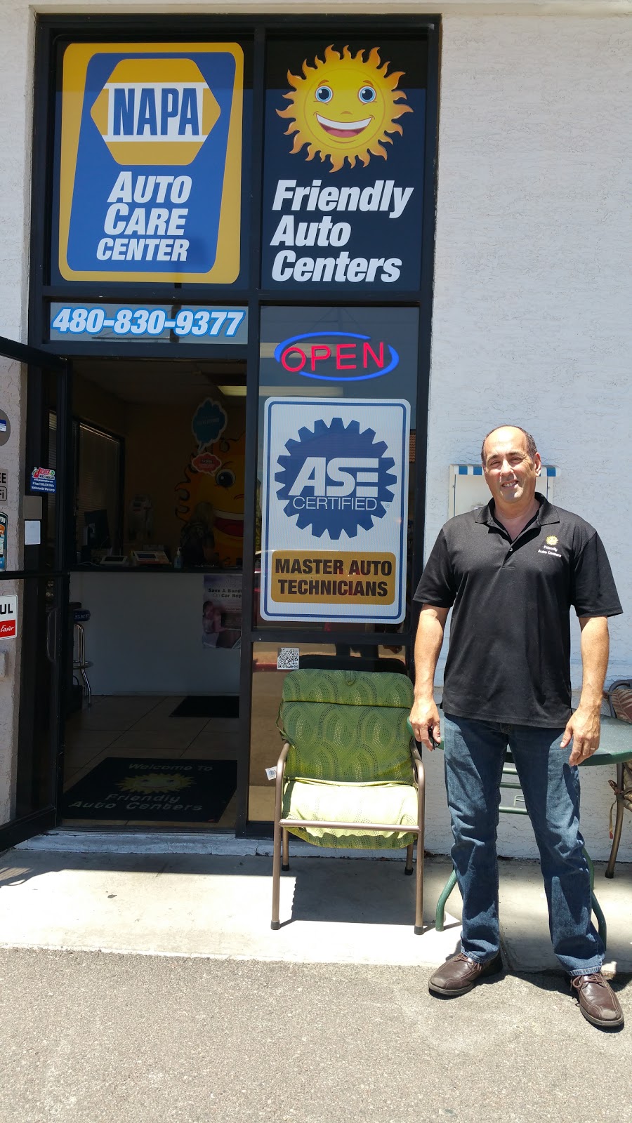 Friendly Auto Centers | 5026 E Main St UNIT 25, Mesa, AZ 85205, USA | Phone: (480) 830-9377